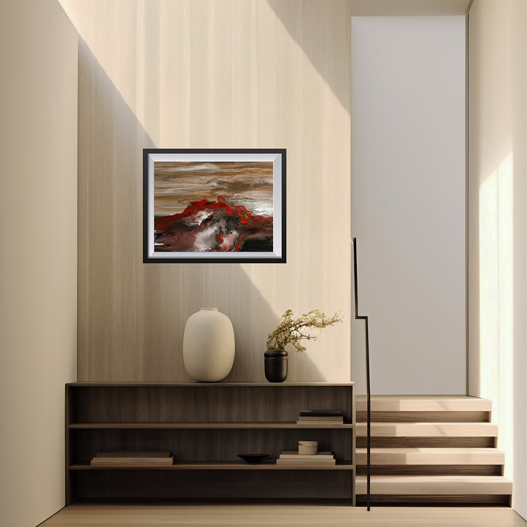 Volcán Abstracto III