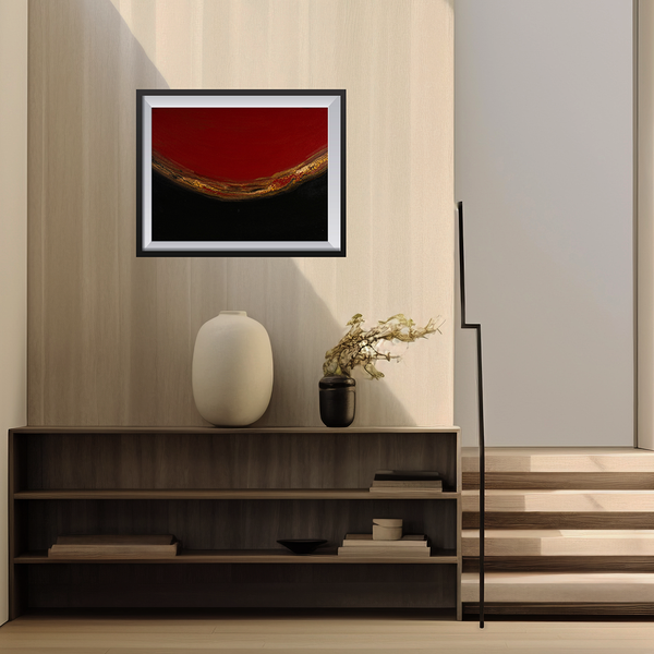 Volcán Abstracto VII