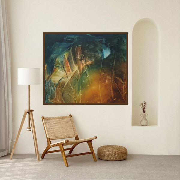 Bosque en Azul - 120 × 140 cm