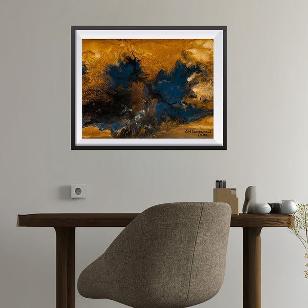 Bosque en llamas III