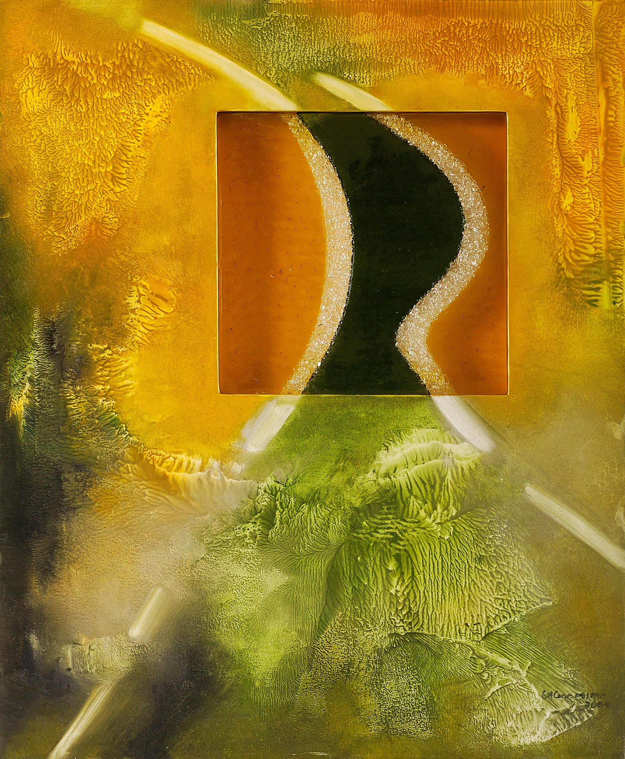 Naturaleza Compartida - 100 × 80 cm · 2004