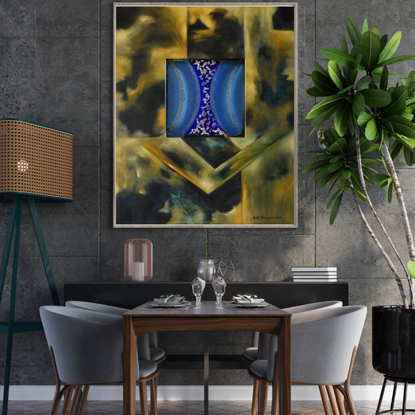 La forma del silencio - 81 x 100 cm